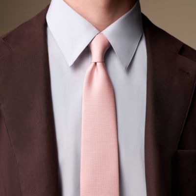 HERMES エルメス ネクタイ 4トーン ニットタイ　メンズ 2021年春夏 HERMES エルメス ネクタイ ニットタイ 4in1 キャトルタン